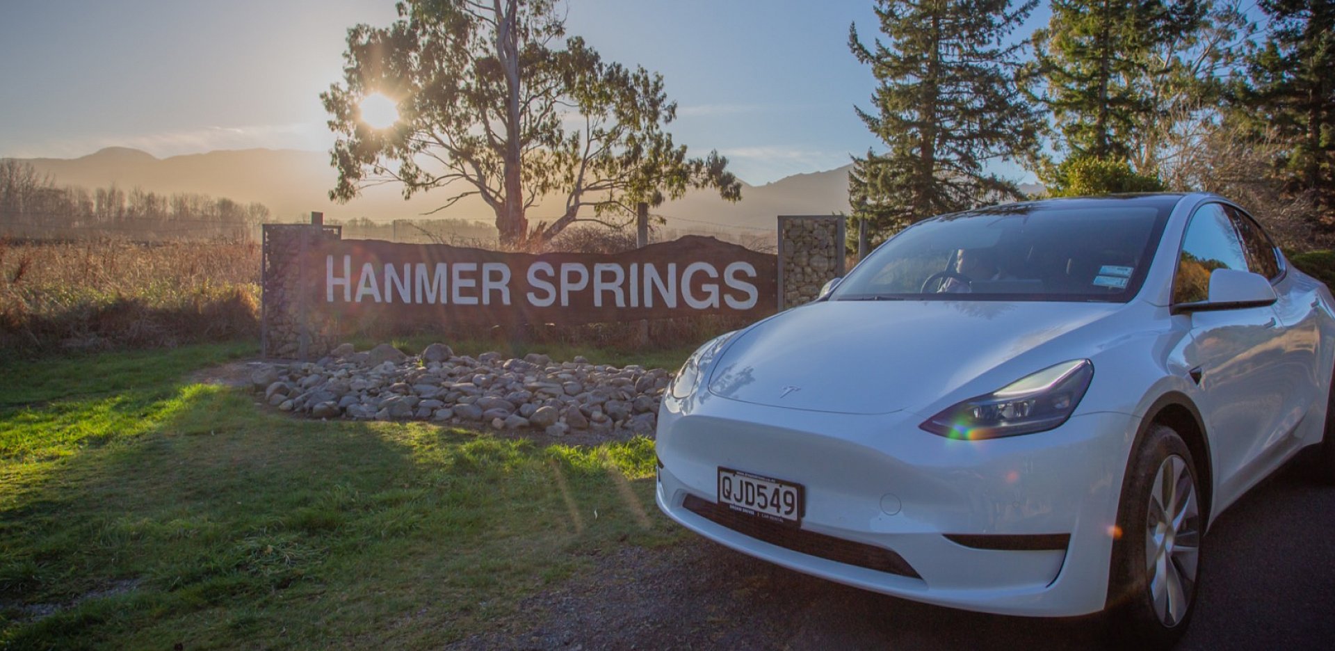 tesla rental car christchurch