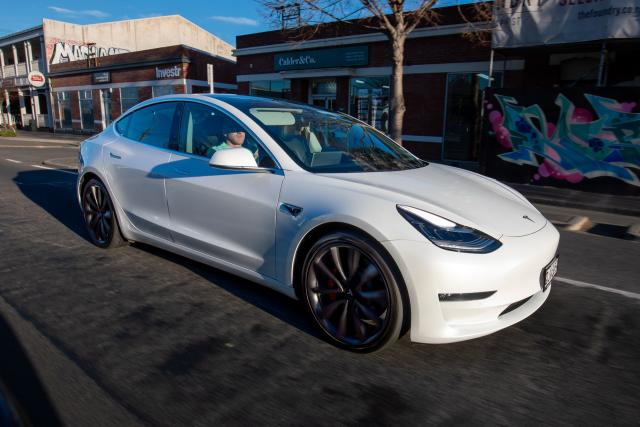 Tesla Model 3 Performance — premium car rental Christchurch