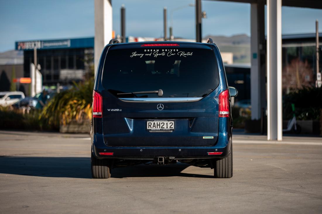 Mercedes-Benz V-Class luxury shuttle hire Queenstown, Dream Drives fleet photograph 4