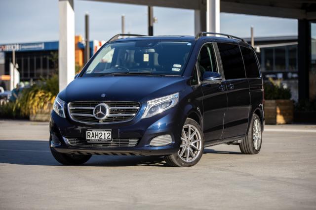 Mercedes-Benz V-Class – premium car hire Christchurch